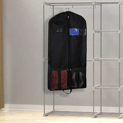 43 Hanging Garment Bags for Closet Storage Large Clear Window - Closet  Organizers, Facebook Marketplace