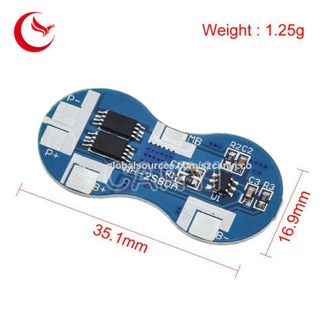 2S 2 Series 18650 Li-ion Lithium Battery Charger Protection Board 4A 7.2V 7.4V
