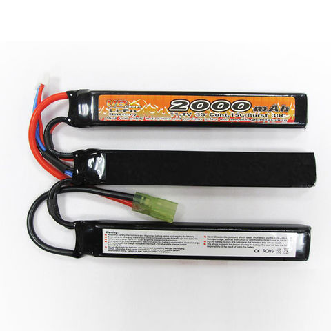 VB-Power Airsoft 11.1V 15C LIPO Small Type Battery - 2200 mAh