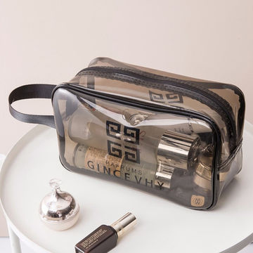 custom travel bag makeup cosmetic bag pvc factories Cunno 9 Pcs Preppy Clear DIY Chenille Letter Pouch Large Nylon Makeup Toiletry Zipper Organizer Pouch Bags for Women, 9.5 x 5.1 x 2.8 Buy Standard Quality China Wholesale