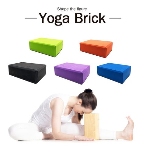 1PC Yoga Fitness Block Pilates EVA Foam Brick Stretch Exercise Tool 