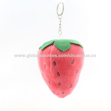 China OEM Factory Customized Wholesale Fashion Promotional Plastic Acrylic Cartoon  Ornament Keyring - China Key Chain and Strawberry Key Chain price