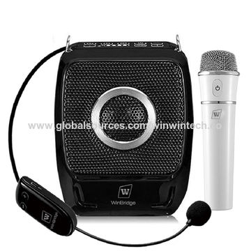 Système de sonorisation personnel Winbridge 25W avec microphones doubles pour enseignants, coachs et guides touristiques for sale at factory direct price
