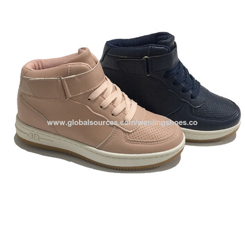 Compre 2023 Zapatillas Deportivas Para Niños De Moda Con Top Alto