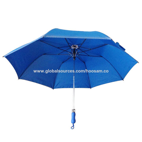 Parapluie de golf pliant automatique à 2 pans de haute qualité