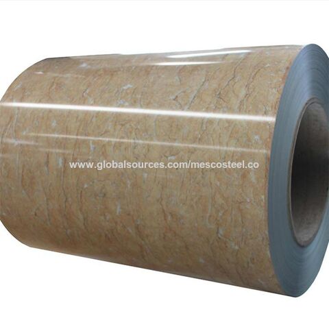 VCM Steel PVC PET Film Laminated Steel Sheet Brick pattern For Wall Panel Decorative Panel