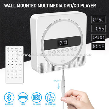 Buy Wholesale Wall Mountable Dvd Player With Bluetooth Hdmi, Portable Cd Dvd Player Built-in Hifi Speakers & Hdmi Dvd Players at USD | Global Sources