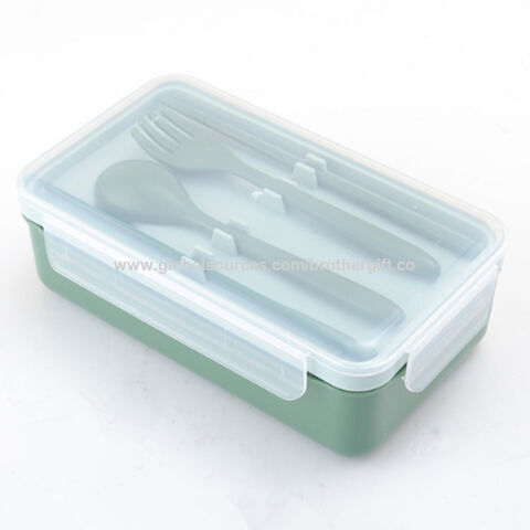 Buy Wholesale China Reusable Kids Lunch Box With Spoon Fork And