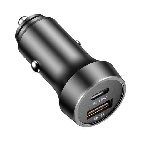 Buy Wholesale China A+c 36w Pd Type-c In-car Charger With Qc3.0 Dual ...