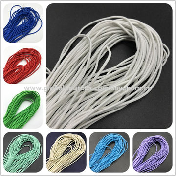 Elastic Rounded Buy Wholesale China 5yards 2mm Colorful High-elastic Round Elastic Band ...