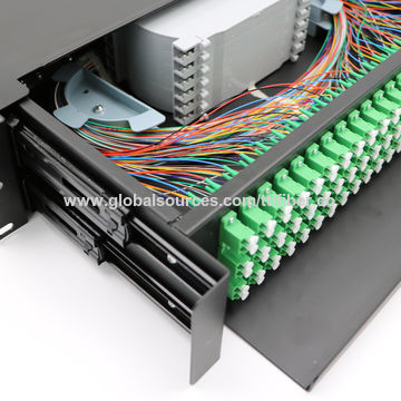 144 Cores Lc Duplex Port Sliding Type Patch Panel - Explore China ...