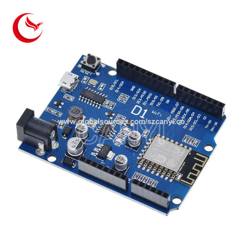 Pcb assemblies board esp12F wemos D1 wifi uno based shield for arduino ...