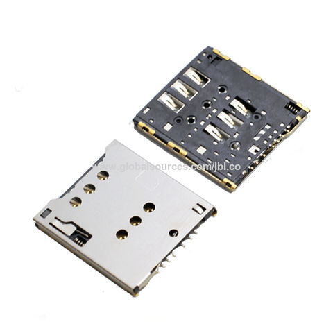 Buy Wholesale China Manufacture 1.42h Micro Sim Card Connector 6pin ...