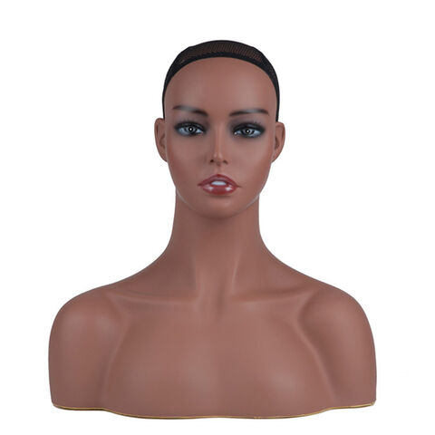 Buy Wholesale China Manikin Head Realistic Mannequin Head Bust Wig
