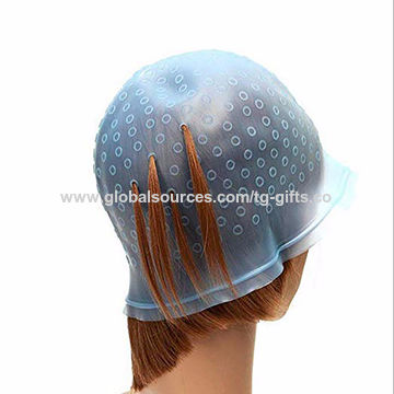 Buy Wholesale China Reusable Silicone Highlight Hair Cap Salon Hair  Coloring Dye Cap With Hooks For Women Dyeing Hair & Silicone Salon Dye Hair  Coloring Highlighting Cap at USD  | Global Sources