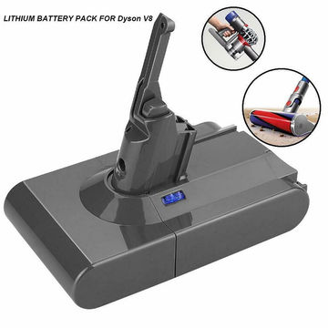 Compatible Dyson Dyson V8 Battery 21.6v Cordless Vacuum Cleaner Accessories  Power Spare Lithium Battery Pack