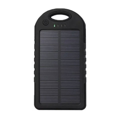 Jumbo Capacity 20,000 mAh Waterproof Solar Power Bank - Color: BLUE main image 1