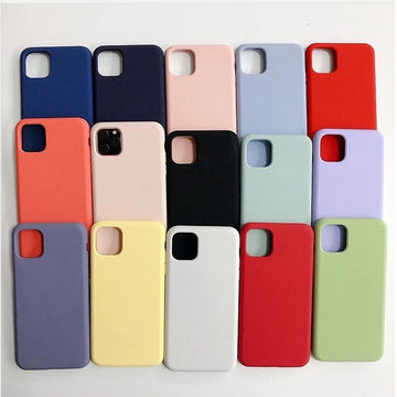 Best Quality Solid Silicone Case Anti Dirty For Iphone 11 12 Pro