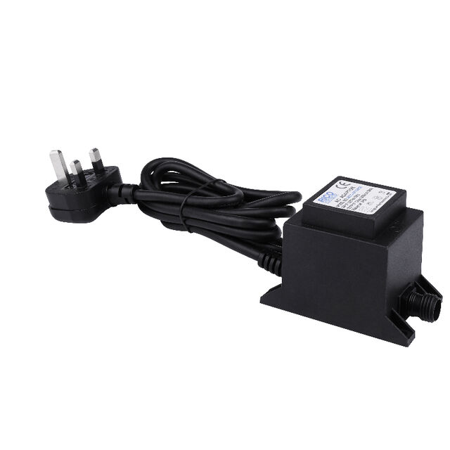HQRP Rainproof Transformer – AC 120V To AC 12V, 3A 36W – For Pool Lights, Outdoor Lighting – ETL Listed