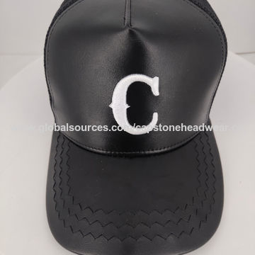 leather trucker hats wholesale