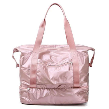 Buy Wholesale China Fashion Pink Travel Duffel Bag Men And Ladies Gym Tote  Bag Weekend Overnight Handbags & Travel Duffel Bag Gym Tote Bag Weekend  Handbags at USD 5.2