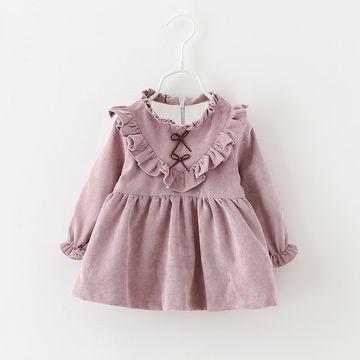 2022 Winter Velvet Little Princess Clothing For Girls Long Sleeve, Thicken  Ball Gown For Parties, Birthdays, And Special Occasions Kids Vestidos  Children From Fengxiziwu, $50.42 | DHgate.Com