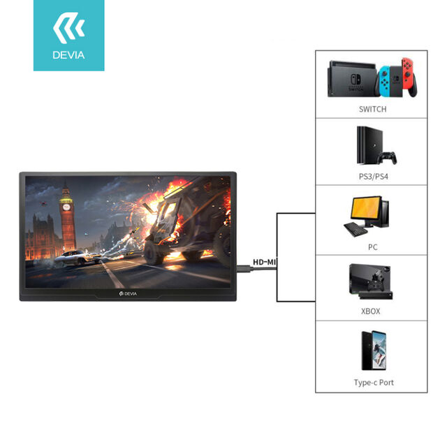 15.6 Zoll Full HD IPS Portable LED Gaming Monitor Touchscreen 1ms mit Hintergrundbeleuchtung for sale at factory direct price