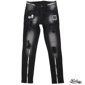 Buy China Wholesale Hot Sale Men's Fashion Black Pants Jeans Decoration  Embroidery Patch Men Denim Jean Skinny Fit & Men's Fashion Jeans Decoration  Patch Denim Jean $13.9
