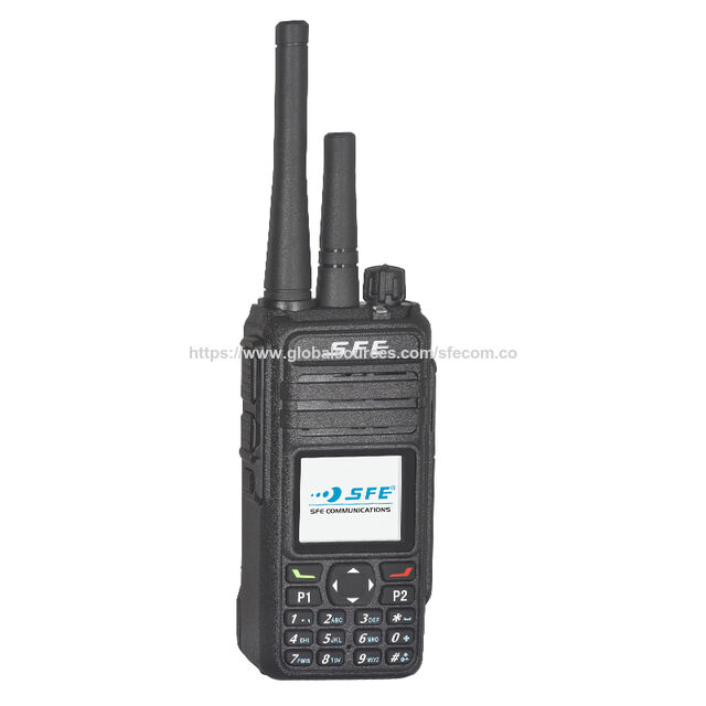 راديو رقمي مزدوج الوضع SE800D PoC و DMR المستوى 1 المستوى 2 مع منصة REAL PTT SMART PTT GPS for sale at factory direct price