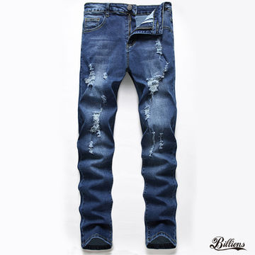 Buy Wholesale China Plus Size Wholesale Men's Fashion Pants Jeans Broken Trousers Men Denim Slim Fit & Men's Fashion Pants Jeans Plus Size at USD 10.9 | Global Sources