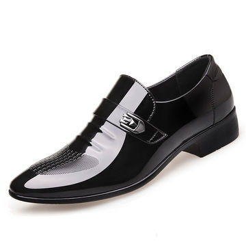 Details about   British Mens Low Top Faux Leather Shoes Pointy Toe Work Office Business Formal L