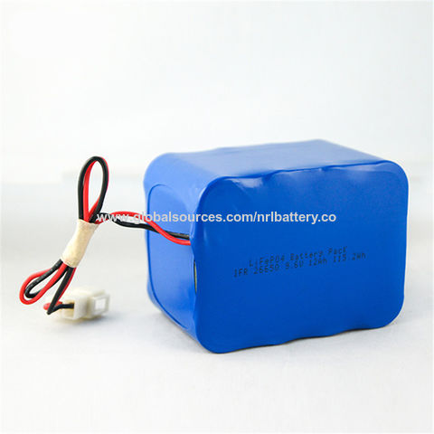 Buy Wholesale China Oem Rechargeable 9.6v 16ah 26650 Ifr Lifepo4 ...