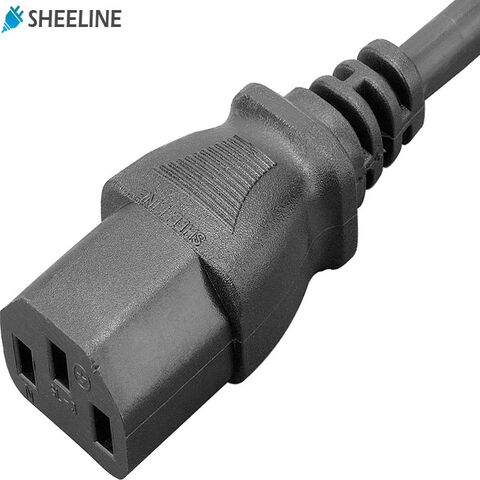 Cable Alimentación con conectores de tipo IEC-60320 de 3 m (C7