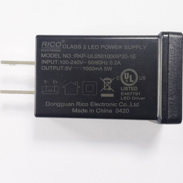 5W 5VDC 1000mA USB Port AC DC Adapter With UL/CUL Certificate, led ...