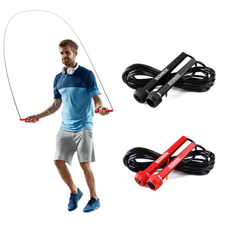 Unisex Adjustable Anti-Slip Handles Skipping Rope Jumping Ropes Training