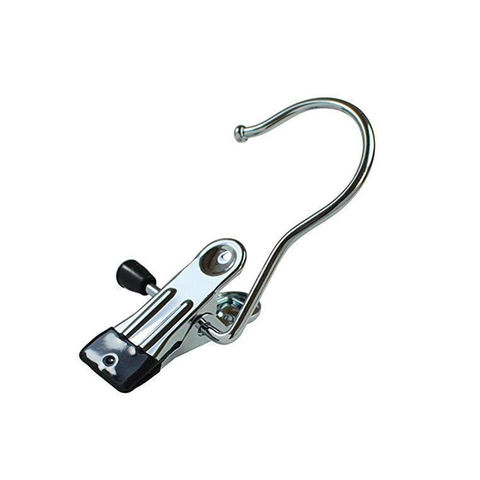 Laundry Hanging Hooks With Clips Boot Hanger Clothes Pins, Metal