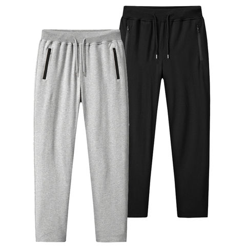 Fleece Sweatpants Jogging Bottoms Men, 100% Cotton Pants Trousers, Mens  Joggers