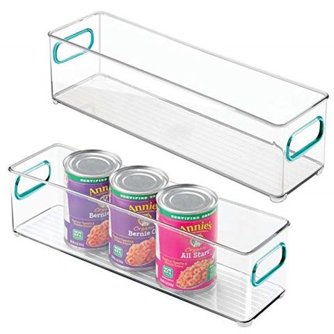 Caja De Almacenamiento De Alimentos De 1 Pieza, Contenedores De Alimentos Para  Refrigerador Con Asas, Contenedor