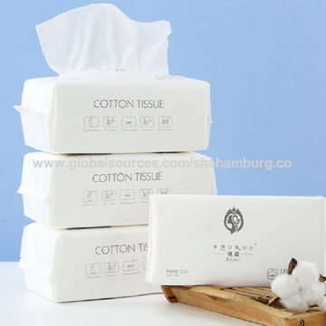 Cotton Fiber Face Makeup Cleansing Towel Disposable Face Towel Facial Tissue 