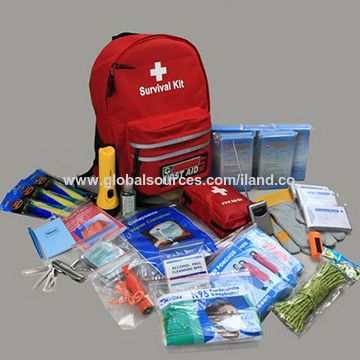Kits de supervivencia de primeros auxilios de gran capacidad, mochila con  tira reflectante, caja de medicina vacía, bolsas de almacenamiento  portátiles antiinundación para bombero - AliExpress