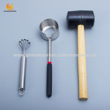 Buy Wholesale China Stainless Steel Coconut Opener With Plastic Handle  Coconut Corer Fruit Tools & Coconut Opener at USD 4.2
