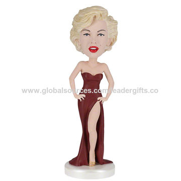 Buy Wholesale China Customized Resin Celebrity Figurine Bobblehead ...