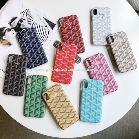 Buy Wholesale China Fashion Design Case For Goyard Phone Cases Shockproof  Soft Silicone Case For Iphone 6-13 Pro Max & For Goyard Case at USD 2.18
