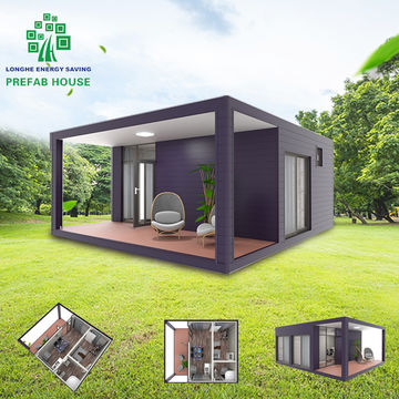 China Prefabricated Houses Large Prefab Homes Prefab Villa House Luxury