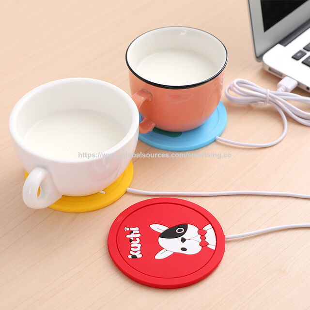 Chauffe-tasse USB, dessous de verre chauffant USB