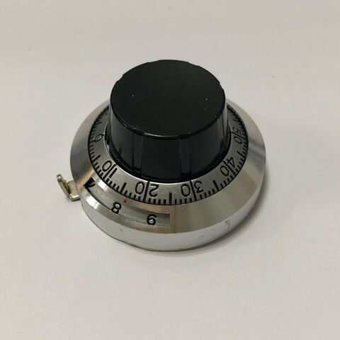 Materiais de alta qualidade para a indústria militar: Botão de discagem de 46 mm para potenciômetro de precisão de fio enrolado 3590S