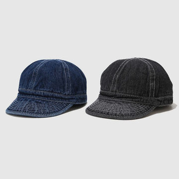small brim baseball cap