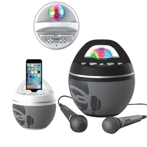 Máquina de Karaoke con micrófono portátil, sistema de altavoces Bluetooth  5,3 PA con 1-2