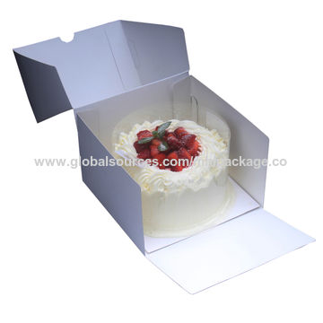 Cake Box, 10 x 10 x 5.5 Inches | Jelloart Online Shop