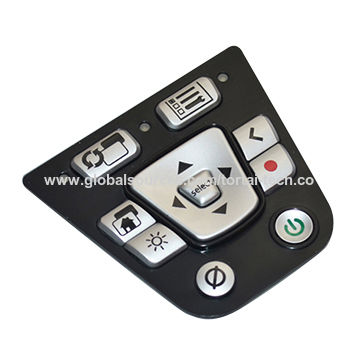 Customized silicone rubber keypad with carbon pill for remote control ...
